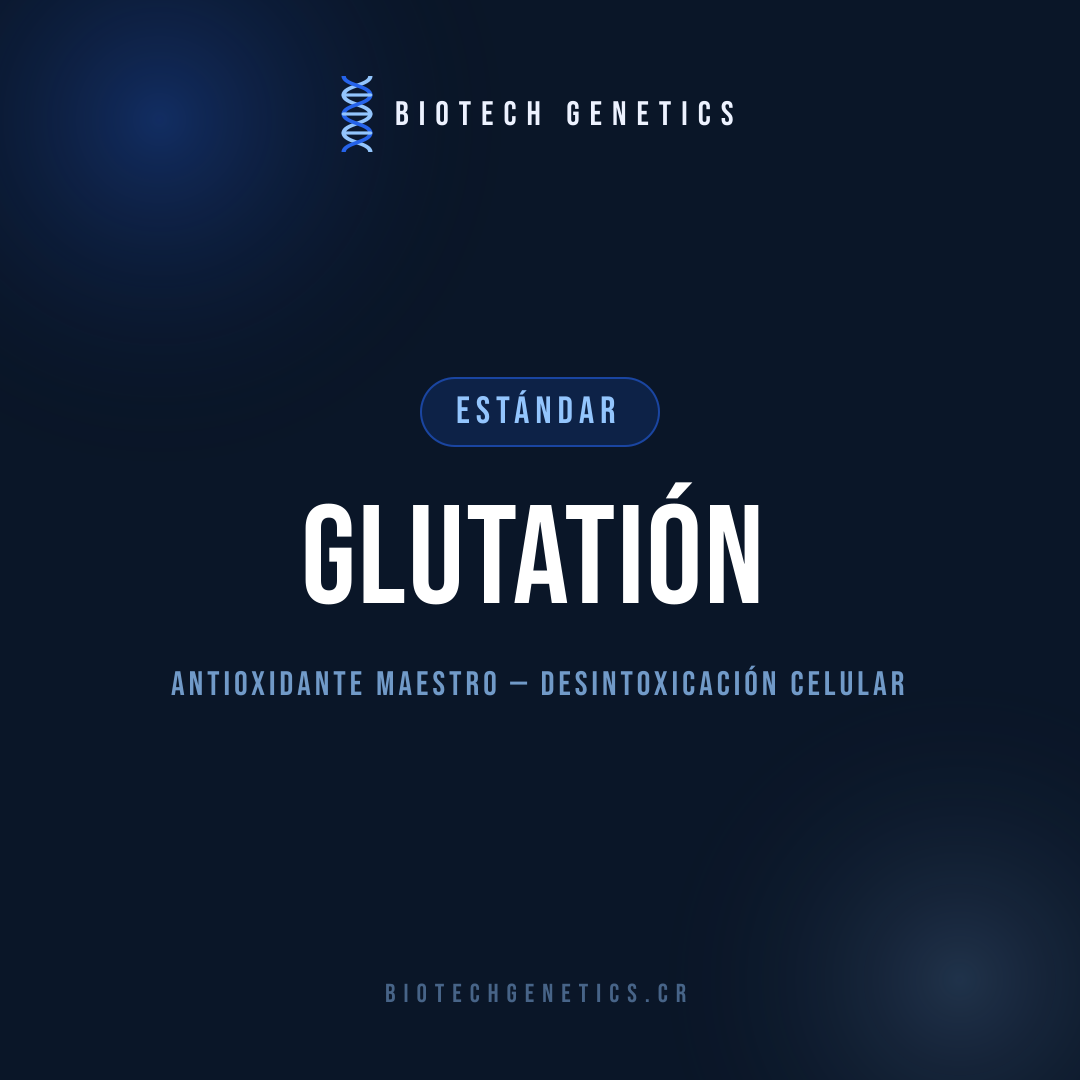 Glutatión — Antioxidante maestro — desintoxicación celular