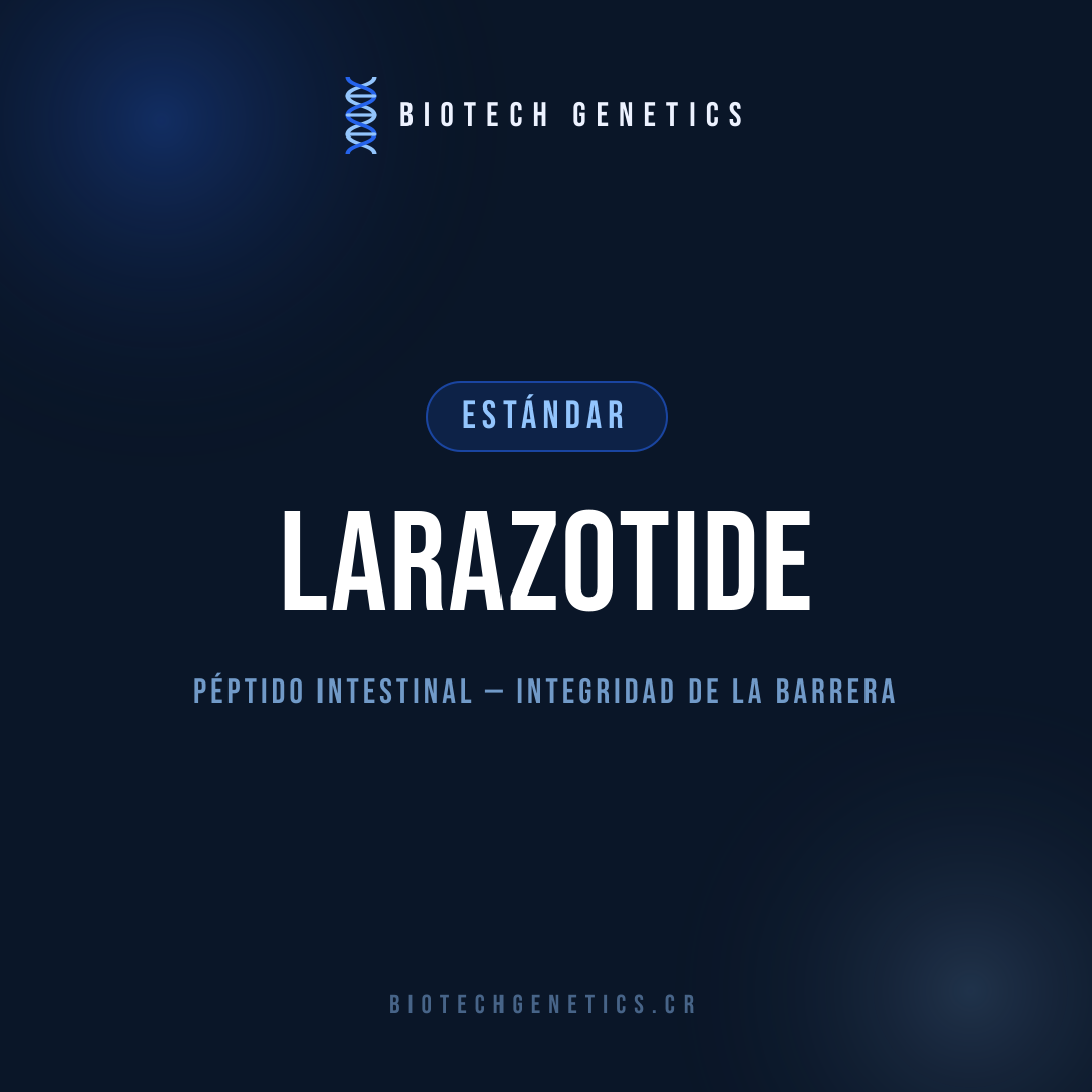 Larazotide — Péptido intestinal — integridad de la barrera