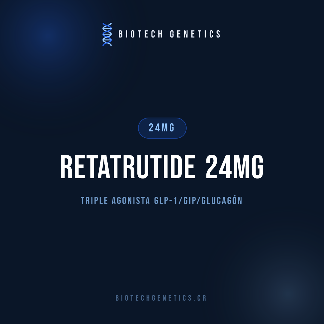 Retatrutide 24mg — Triple agonista GLP-1/GIP/Glucagón