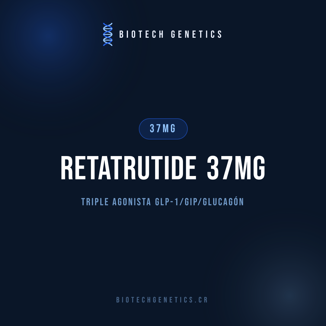 Retatrutide 37mg — Triple agonista GLP-1/GIP/Glucagón
