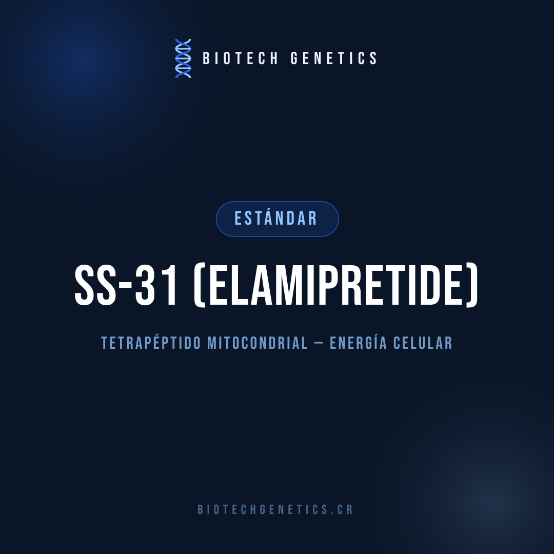 SS-31 (Elamipretide) — Tetrapéptido mitocondrial — energía celular
