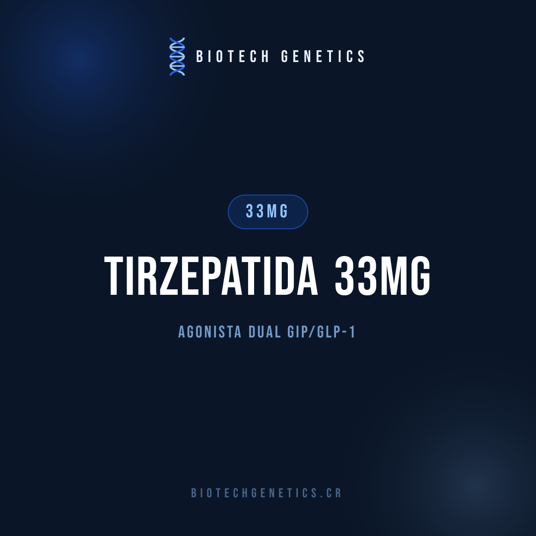 Tirzepatida 33mg — Agonista dual GIP/GLP-1